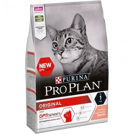 ПРО ПЛАН Сухой корм для взрослых кошек Purina Pro Plan Adult, лосось